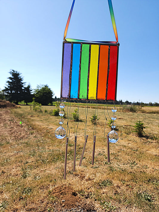 Pride Flag Wind Chime